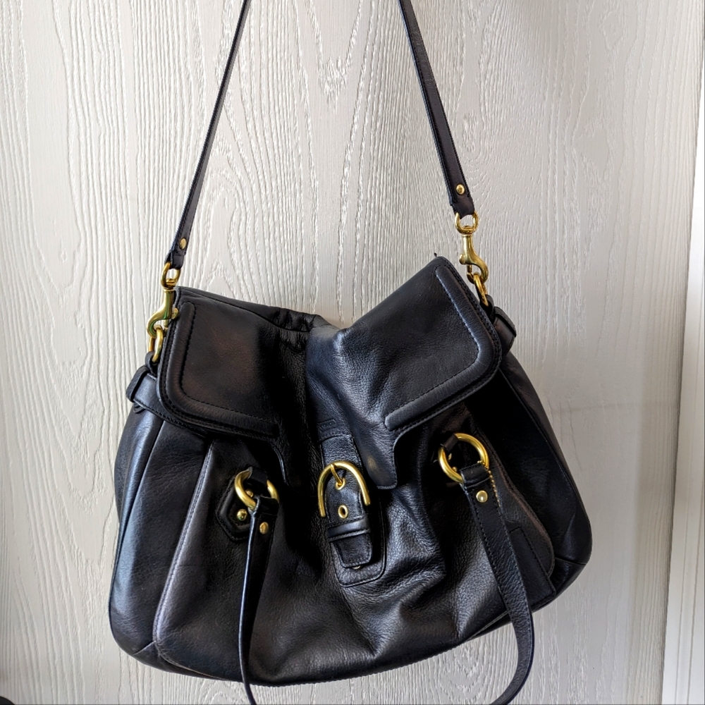 Coach leather midsize purse